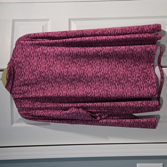 Pro Zone 1/4 zip multi pink, red top - Picture 2 of 2